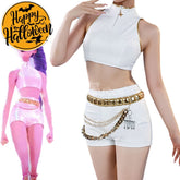 【In Stock】Anime KPop Demon Hunters Cosplay Rumi Zoey Mira Cosplay Costume Cosplay Costumes